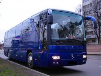 Mercedes 0350 вид на автобус снаружи